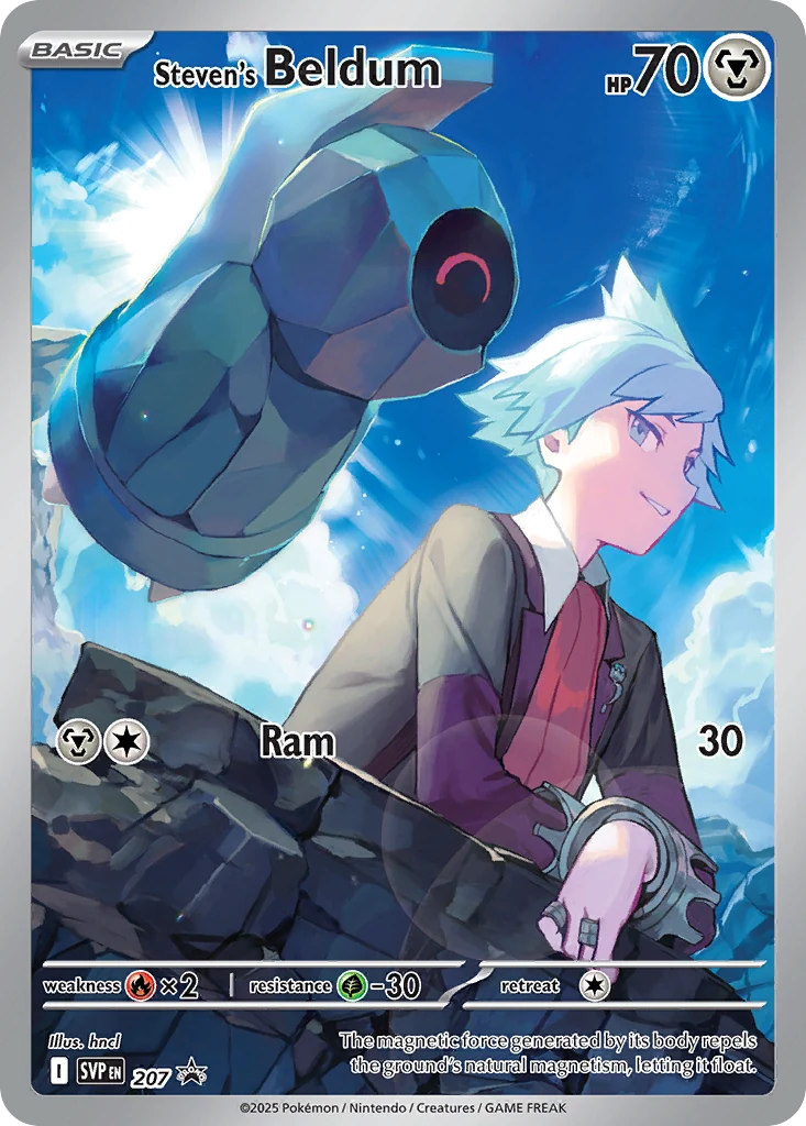 Carta Beldum, Scarlet & Violet Black Star Promos 207
