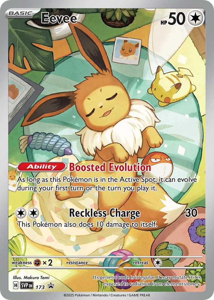 Carta Eevee, Scarlet & Violet Black Star Promos 173