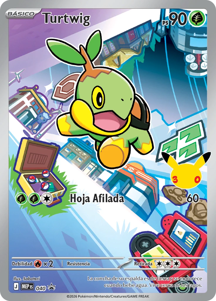 Carta Turtwig, Mega Evolution Promos 040